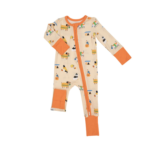 Angel Dear 2 Way Zip Romper - Costumed House Pets - Let Them Be Little, A Baby & Children's Clothing Boutique
