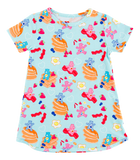 Birdie Bean Short Sleeve Birdie Lounge Gown - Care Bears™ Breakfast Bears - Let Them Be Little, A Baby & Children's Clothing Boutique