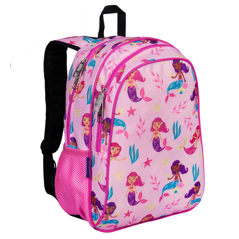 Wildkin 15" Backpack - Groovy Mermaids - Let Them Be Little, A Baby & Children's Clothing Boutique