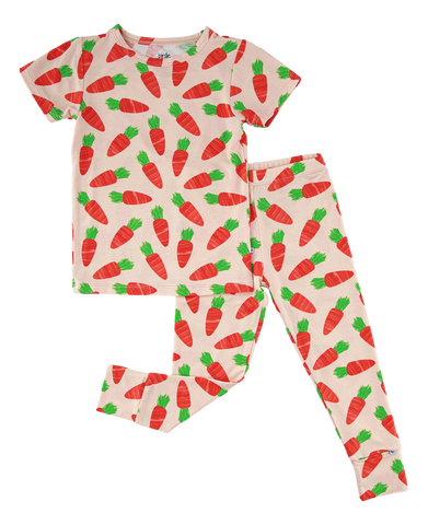 Birdie Bean Short Sleeve w/ Pants 2 Piece PJ Set - Ezra - Let Them Be Little, A Baby & Children's Clothing Boutique