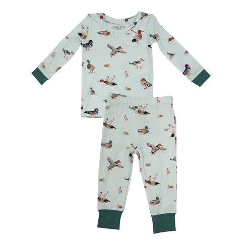 Angel Dear Long Sleeve Loungewear Set - Ducks - Let Them Be Little, A Baby & Children's Clothing Boutique