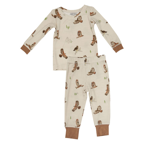 Angel Dear Long Sleeve Loungewear Set - Hawks - Let Them Be Little, A Baby & Children's Clothing Boutique