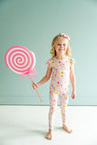Macaron + Me Ruffle Sleeve Toddler PJ Set - Candy Shop - Let Them Be Little, A Baby & Children's Clothing Boutique