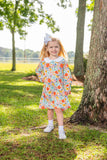 The Oaks Apparel Presley Kait Dress - Fall Floral - Let Them Be Little, A Baby & Children's Clothing Boutique