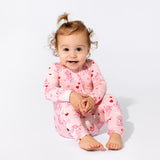 Bellabu Bear Convertible Footie - PAW Patrol Valentine's Pink - Let Them Be Little, A Baby & Children's Clothing Boutique