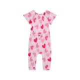 Posh Peanut Flutter Sleeve Jumpsuit - Daisy Love - Let Them Be Little, A Baby & Children's Clothing Boutique