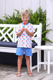 Trotter Street Kids Shorts Set - Patriotic Ice Cream - Let Them Be Little, A Baby & Children's Clothing Boutique