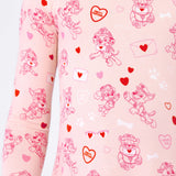 Bellabu Bear Girls Long Sleeve Dress - PAW Patrol Valentine's Pink - Let Them Be Little, A Baby & Children's Clothing Boutique