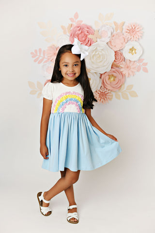 Swoon Baby Rainbow Dress - 2470 Rainbow Bright Collection