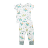 Angel Dear Short Sleeve Loungewear Set - Dragons - Let Them Be Little, A Baby & Children's Clothing Boutique