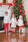 The Oaks Apparel Presley Kait Dress - Nutcracker - Let Them Be Little, A Baby & Children's Clothing Boutique