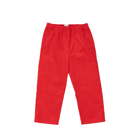 The Oaks Apparel Boys Pants - Red Corduroy - Let Them Be Little, A Baby & Children's Clothing Boutique