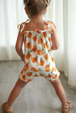 Southern Slumber Bamboo Adjustable Spaghetti Strap Set - Peaches - Let Them Be Little, A Baby & Children's Clothing Boutique
