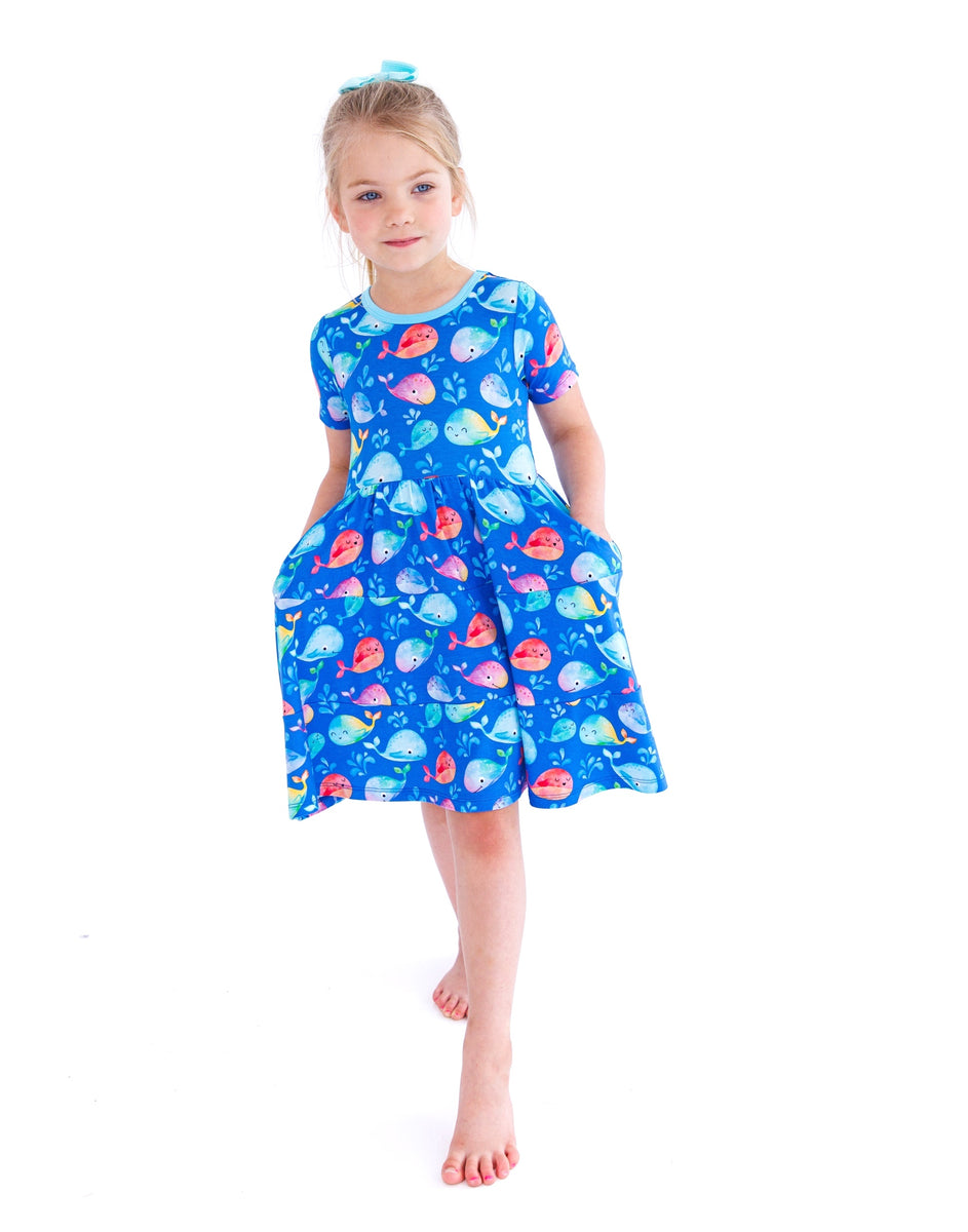 Birdie Bean Short Sleeve Birdie Dress Moby Let Them Be Little, A