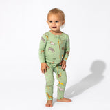 Bellabu Bear Convertible Footie - Savannah Ecosystem Collection - Let Them Be Little, A Baby & Children's Clothing Boutique