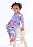 Birdie Bean Zip Romper w/ Convertible Foot - Care Bears™ Donuts & Coffee - Let Them Be Little, A Baby & Children's Clothing Boutique