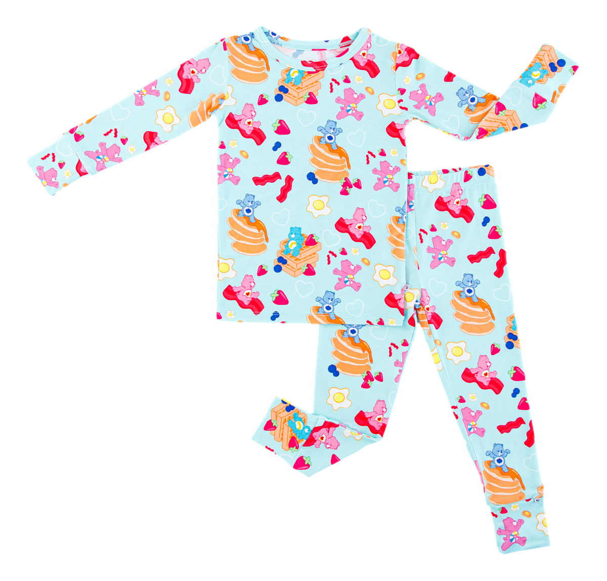 Birdie Bean Long Sleeve w/ Pants 2 Piece PJ Set Care Bears™ Breakfast Bears Let Them Be