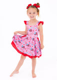 Birdie Bean Tank Birdie Dress - Glory - Let Them Be Little, A Baby & Children's Clothing Boutique
