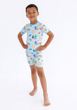 Birdie Bean Short Sleeve w/ Shorts 2 Piece PJ Set - Kai - Let Them Be Little, A Baby & Children's Clothing Boutique