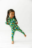Macaron + Me Long Sleeve Toddler PJ Set - Sports - Let Them Be Little, A Baby & Children's Clothing Boutique