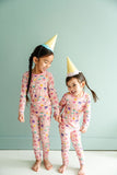 Macaron + Me Long Sleeve Toddler PJ Set - Birthday Sweets - Let Them Be Little, A Baby & Children's Clothing Boutique