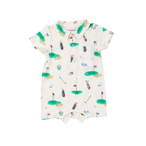 Angel Dear Polo Shortie - Golf - Let Them Be Little, A Baby & Children's Clothing Boutique