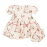 Pink Chicken Mirabelle Dress Set - Bunny Friends - Let Them Be Little, A Baby & Children's Clothing Boutique