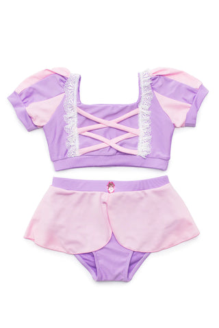 Great Pretenders 2 Piece Princess Swimsuit - Rapunzel - Let Them Be Little, A Baby & Children's Clothing Boutique