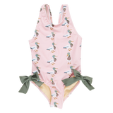 Pink Chicken Sutton Swimsuit - Pink Mallard Friends - Let Them Be Little, A Baby & Children's Clothing Boutique