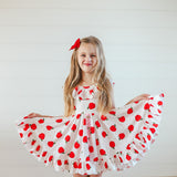 Be Girl Clothing Mary Beth Dress - Apple of My Eye PRESALE - Let Them Be Little, A Baby & Children's Clothing Boutique