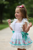 Be Girl Clothing Birthday Candles 2 Piece Set - Eat Cake PRESALE - Let Them Be Little, A Baby & Children's Clothing Boutique