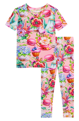 Posh Peanut Basic Short Sleeve Pajamas - Elizabeth - Let Them Be Little, A Baby & Children's Clothing Boutique