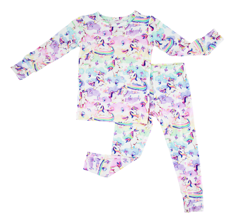 Birdie Bean Long Sleeve w/ Pants 2 Piece PJ Set - Renee - Let Them Be Little, A Baby & Children's Clothing Boutique