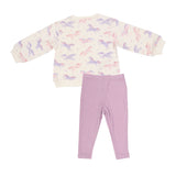 Angel Dear Puffy Oversized Sweatershirt & Rib Legging Set - Pretty Pink Floral - Let Them Be Little, A Baby & Children's Clothing Boutique