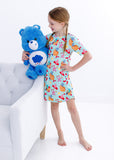 Birdie Bean Short Sleeve Birdie Lounge Gown - Care Bears™ Breakfast Bears - Let Them Be Little, A Baby & Children's Clothing Boutique