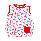 Magnolia Baby Printed Sleeveless Bubble - Stars and Stripes Forever - Let Them Be Little, A Baby & Children's Clothing Boutique