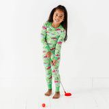 KiKi + Lulu Long Sleeve 2 Piece Set - A Bedtime Unlike Any Other (Golf) - Let Them Be Little, A Baby & Children's Clothing Boutique