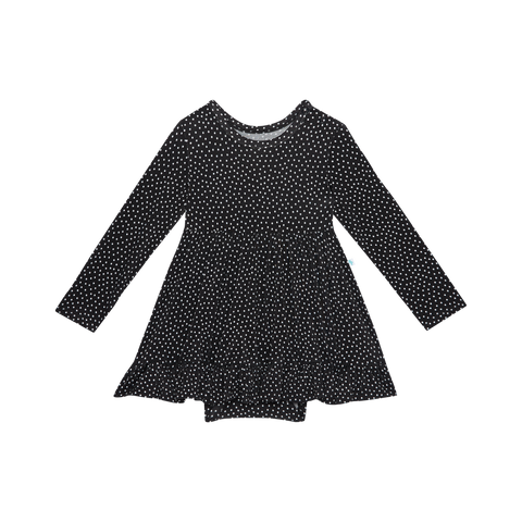 Posh Peanut Long Sleeve Ruffled Bodysuit Dress - Aggie - Let Them Be Little, A Baby & Children's Clothing Boutique