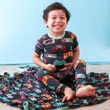 Bestaroo Short Sleeve PJ Set - Gamer - Let Them Be Little, A Baby & Children's Clothing Boutique