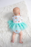 Angel Dear Twirly Short Sleeve Tutu Bodysuit Dress - Magical Mermaids - Let Them Be Little, A Baby & Children's Clothing Boutique