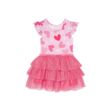 Posh Peanut Ruffled Cap Sleeve Tulle Dress - Daisy Love - Let Them Be Little, A Baby & Children's Clothing Boutique