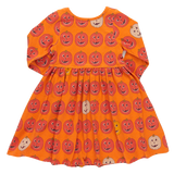 Pink Chicken Organic Steph Dress - Jack -O'-Lantern - Let Them Be Little, A Baby & Children's Clothing Boutique