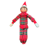 Hanlyn Collective ELF Loungie - Holiday Plaid - Let Them Be Little, A Baby & Children's Clothing Boutique