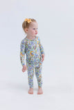 Ollee and Belle Two-Piece Long Sleeve PJ Set - Charlie - Let Them Be Little, A Baby & Children's Clothing Boutique