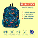 Wildkin 16" Backpack - Jurassic Dinosaurs - Let Them Be Little, A Baby & Children's Clothing Boutique