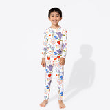 Bellabu Bear 2 piece PJ Set - IF Movie Color - Let Them Be Little, A Baby & Children's Clothing Boutique