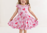 Posh Peanut Cap Sleeve Ruffled Twirl Dress - Daisy Love - Let Them Be Little, A Baby & Children's Clothing Boutique