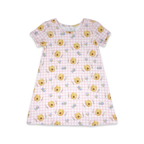 Lullaby Set Faith Dress - Honeycomb PRESALE - Let Them Be Little, A Baby & Children's Clothing Boutique