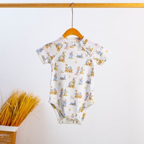 Nola Tawk Organic Cotton Onesie - O Holy Night - Let Them Be Little, A Baby & Children's Clothing Boutique