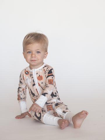 Toast + Jams Zip Jam - Halloween - Let Them Be Little, A Baby & Children's Clothing Boutique